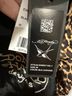 Ed Hardy 100% Polyester Animal Print Black Gold Brown Jacket Size S - photo 12