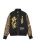 Ed Hardy 100% Polyester Animal Print Black Gold Brown Jacket Size S - photo 1