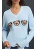 Rowing Blazers Blue Pullover Sweater Size L - photo 3