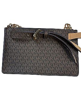 Michael Kors Leather Crossbody Bag (view 2)