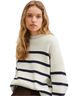 Mango Stripes Blue Casual Sweaters Size XS - photo 1