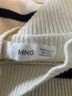 Mango Stripes Blue Casual Sweaters Size XS - photo 4