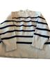 Mango Stripes Blue Casual Sweaters Size XS - photo 2