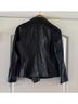 Vince. 100% Leather Black Leather Jacket Size S - photo 8