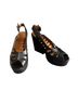 Robert Clergerie 100% Leather Solid Black Wedges Size 6 1/2 - photo 4