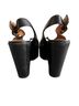 Robert Clergerie 100% Leather Solid Black Wedges Size 6 1/2 - photo 6