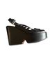 Robert Clergerie 100% Leather Solid Black Wedges Size 6 1/2 - photo 7