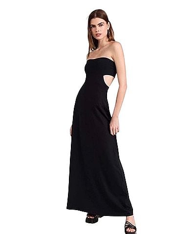 Susana Monaco Strapless Cut Out Maxi Dress Casual Dress (view 1)