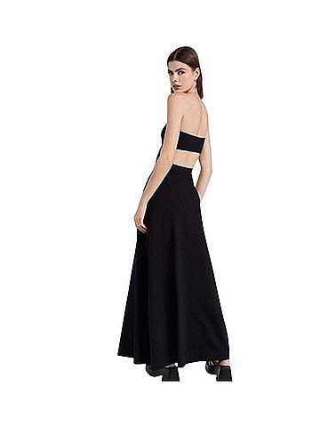 Susana Monaco Strapless Cut Out Maxi Dress Casual Dress (view 2)