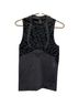 Adidas Leopard Print Gray Black Tank Top Size M - photo 1