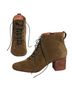 Madewell 100% Suede Green Ankle Boots Size 7 - photo 1