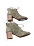 Madewell 100% Suede Green Ankle Boots Size 7 - photo 9