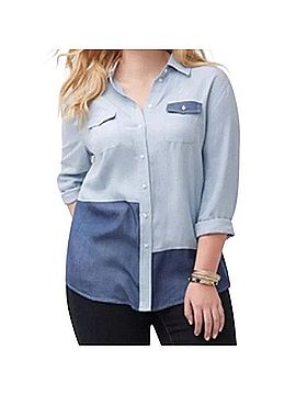 Lane Bryant Long Sleeve T-Shirt (view 1)