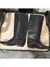 Charles David 100% Leather Black Boots Size 10 - photo 6
