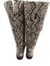 Zara Snake Print Tan Black Boots Size 11 - photo 2