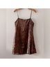 Madewell 100% Polyester Brown Cocktail Dress Size 8 - photo 7