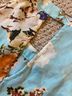 Be Cool 100% Polyester Floral Blue Multi Color Sleeveless Top Size 10 - photo 4