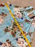 Be Cool 100% Polyester Floral Blue Multi Color Sleeveless Top Size 10 - photo 6