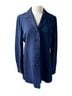 Zara 100% Silk Blue Long Sleeve Blouse Size 8 - photo 1