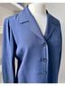 Zara 100% Silk Blue Long Sleeve Blouse Size 8 - photo 4