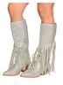 IHeartRaves Silver Boots Size 9 - photo 1