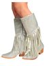 IHeartRaves Silver Boots Size 9 - photo 2