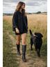 FRYE 100% Leather Solid Black Brown Boots Size 6 - photo 4