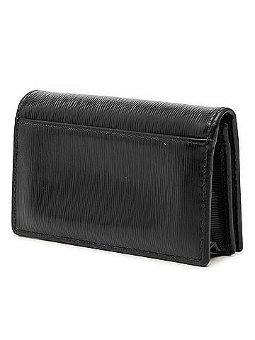 Prada Prada Logo Wallet/Coin Purse, Nero Black Vitello Move Leather, Women's PRADA (view 2)