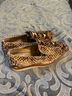 Free People Animal Print Brown White Flats Size EU 38 - photo 7