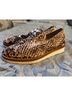 Free People Animal Print Brown White Flats Size EU 38 - photo 4