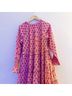Figue Floral Pink Cocktail Dress Size S - photo 4