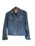 Escada Blue Denim Jacket Size 6 - photo 4