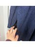 Vince. Solid Blue Coat Size L - photo 6