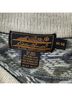 Eddie Bauer Fair Isle Black White Gray Green Wool Pullover Sweater Size M - photo 3