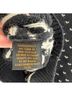Eddie Bauer Fair Isle Black White Gray Green Wool Pullover Sweater Size M - photo 5