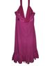 David's Bridal 100% Polyester Polka Dots Multi Color Pink Cocktail Dress Size 8 - photo 2