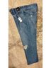 Express 100% Cotton Solid Blue Jeans Size 6 (tall) - photo 6