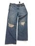 Express 100% Cotton Solid Blue Jeans Size 6 (tall) - photo 1