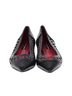 Charles Jourdan 100% Leather Black Flats Size 6 - photo 2