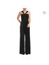 Ramy Brook Black Silver Overalls Size 41 waist - photo 4