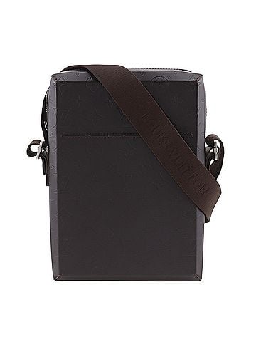 Louis Vuitton Louis Vuitton Bobby Shoulder Bag M46520 Monogram Glacé Leather Cafe 2001 Brown BA1011 A5 Men's (view 1)