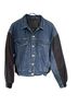 Blu Pepper 60% Cotton 25% Polyester 15% Rayon 100% Polyester Print Blue Black Jacket Size L - photo 1