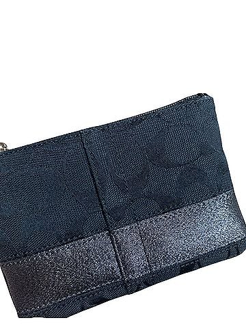 Coach Vintage The Coach Signature Collection (Black/Gunmetal) Wristlet (view 1)
