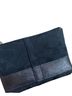 Coach Color Block Graphic Solid Black Gray Silver Wristlet One size - photo 1