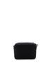 Prada 100% Canvas Plain Black Symbole Zip Around Shoulder Bag Jacquard One size - photo 4