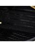 Prada 100% Canvas Plain Black Symbole Zip Around Shoulder Bag Jacquard One size - photo 5