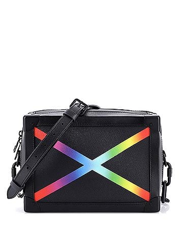 Louis Vuitton Soft Trunk Bag Rainbow Taiga Leather (view 1)