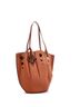 Loewe 100% Leather Brown Shell Tote Perforated Leather Large One size - photo 3