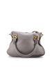 Chloé 100% Leather Gray Marcie Satchel Leather Medium One size - photo 4