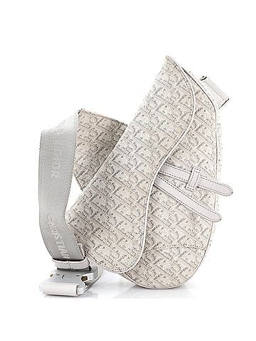 Christian Dior Saddle Crossbody Bag Oblique Jacquard (view 1)